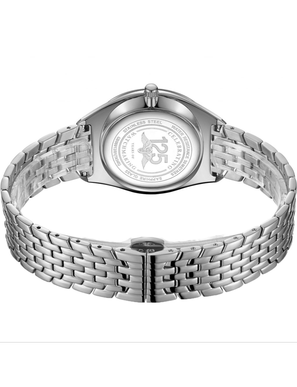 Rotary Ultra Slim Stainless Steel Watch image 2