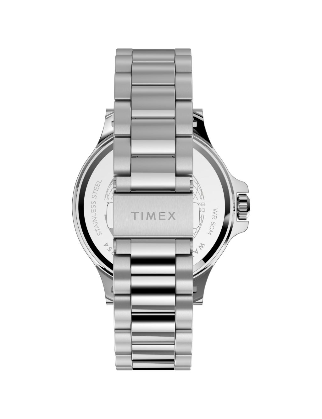 Timex Metropolitan Stainless Steel Chronograph Watch image 2