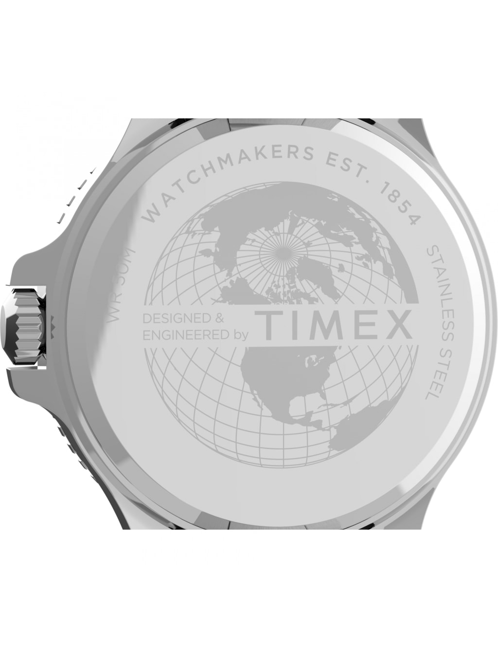 Timex Metropolitan Stainless Steel Chronograph Watch image 3