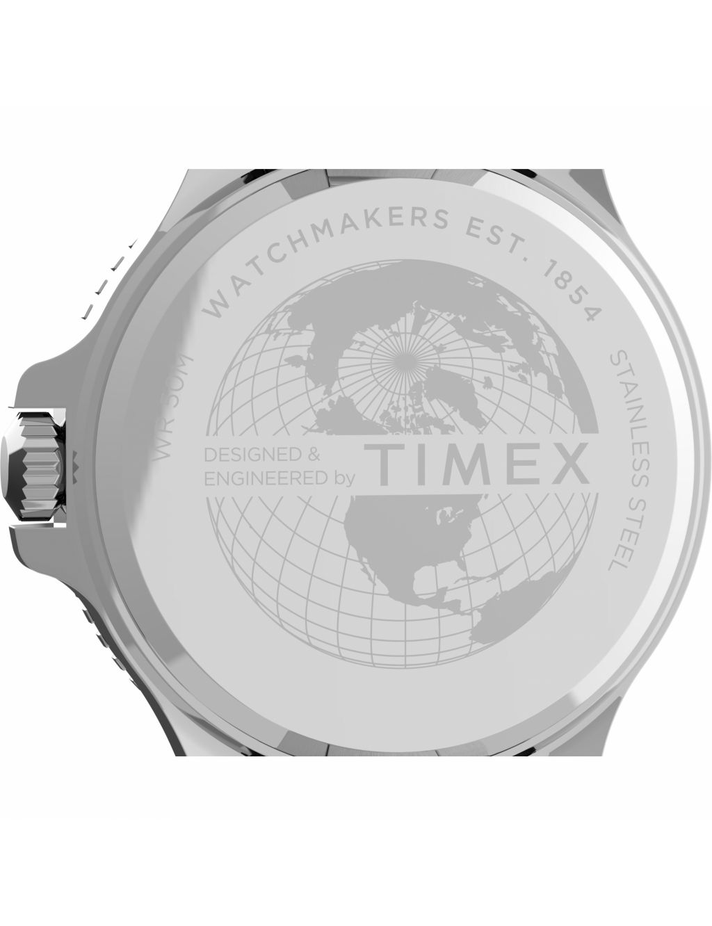 Timex Metropolitan Stainless Steel Chronograph Watch image 3