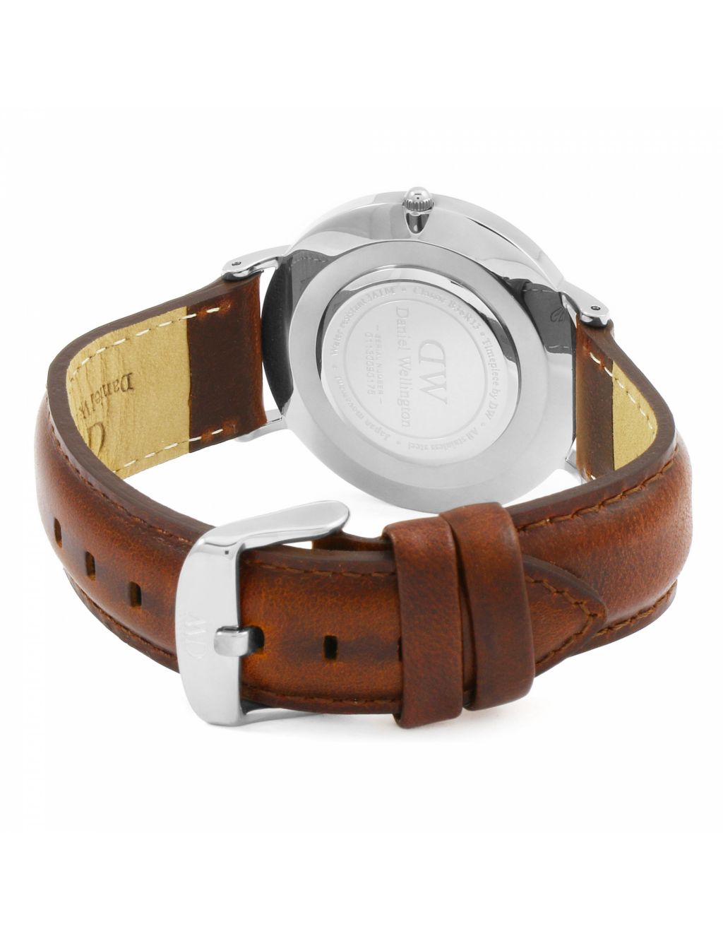 Daniel Wellington St Mawes Brown Leather Watch image 2