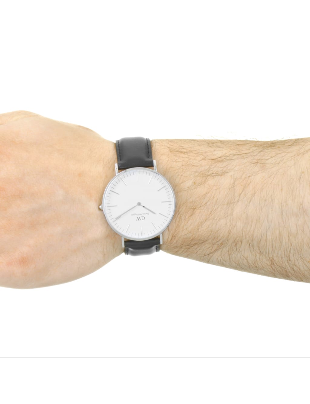 Daniel Wellington Sheffield Black Leather Watch image 6