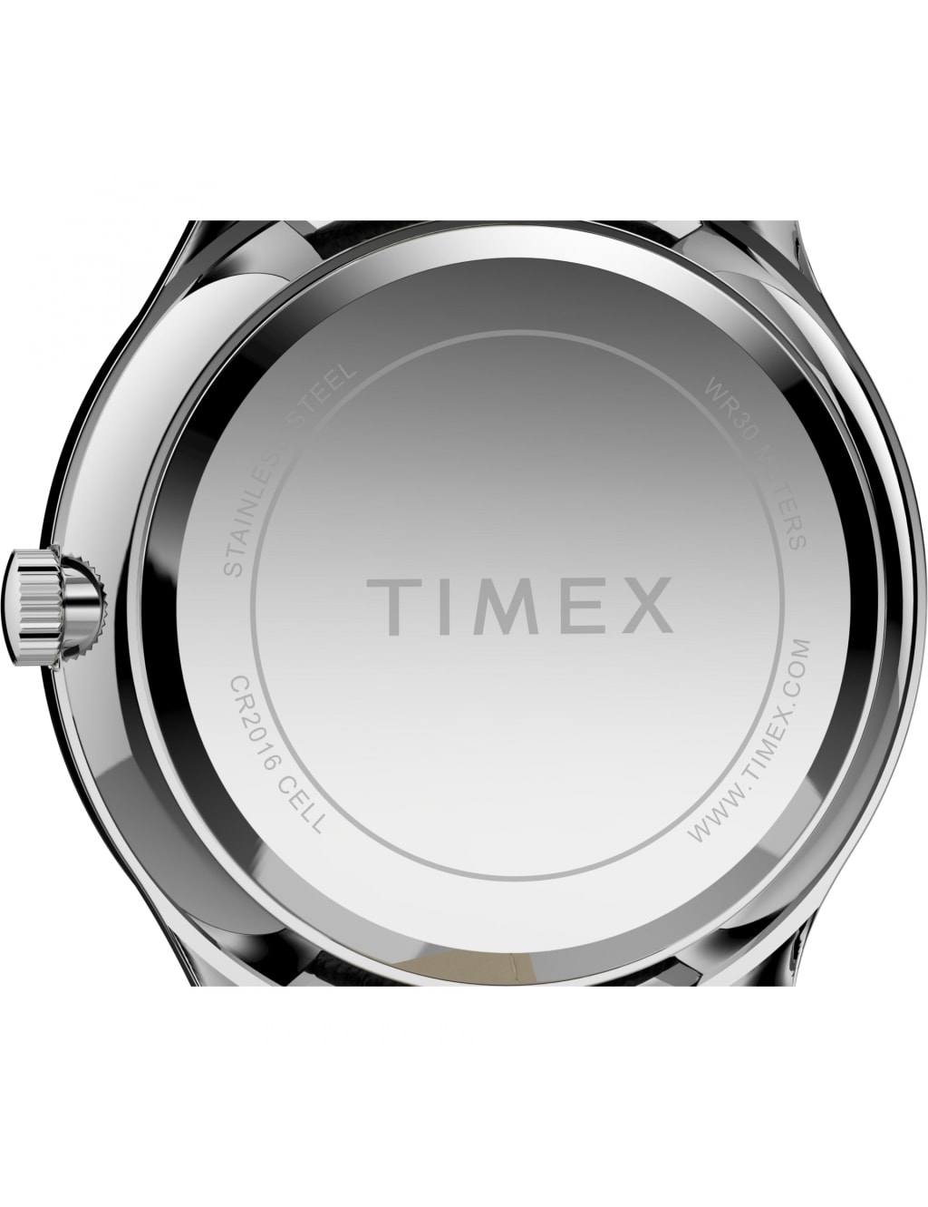 Timex Essential Black Leather Watch image 4