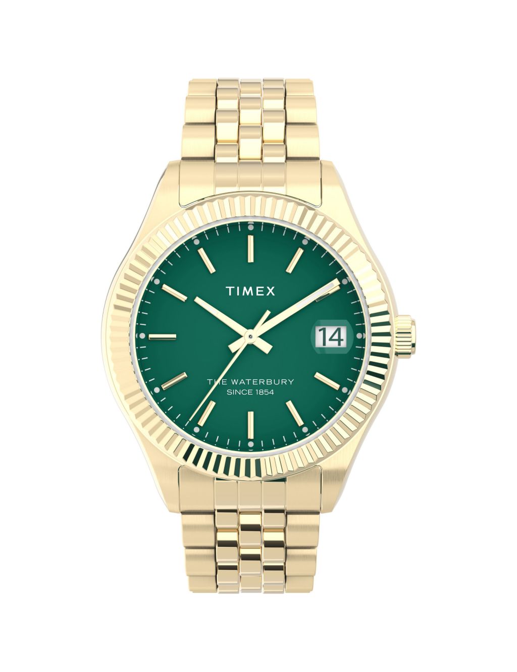 Timex Waterbury Gold Watch image 1