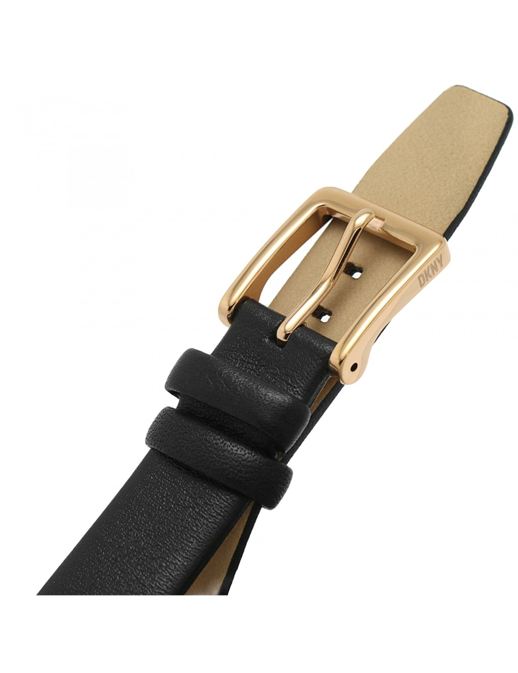 DKNY 7th Avenue Black Leather Watch image 8