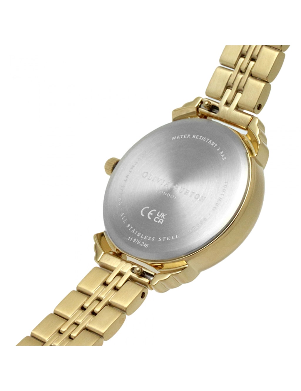 Olivia Burton Art Deco Gold Watch image 3