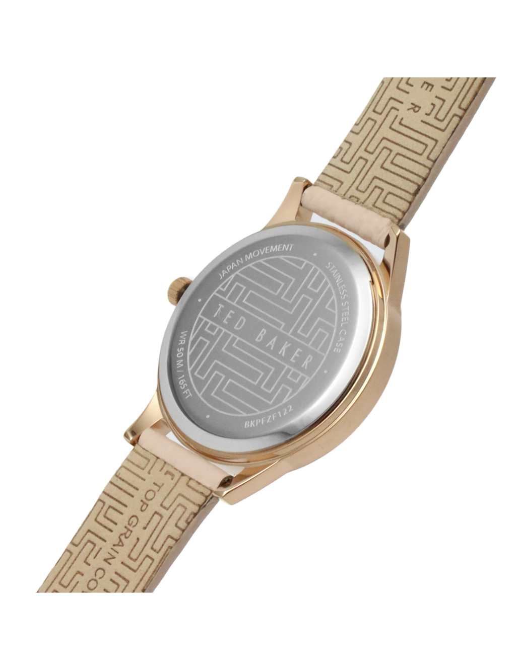 Ted Baker Fitzrovia Charm Pink Leather Watch image 5