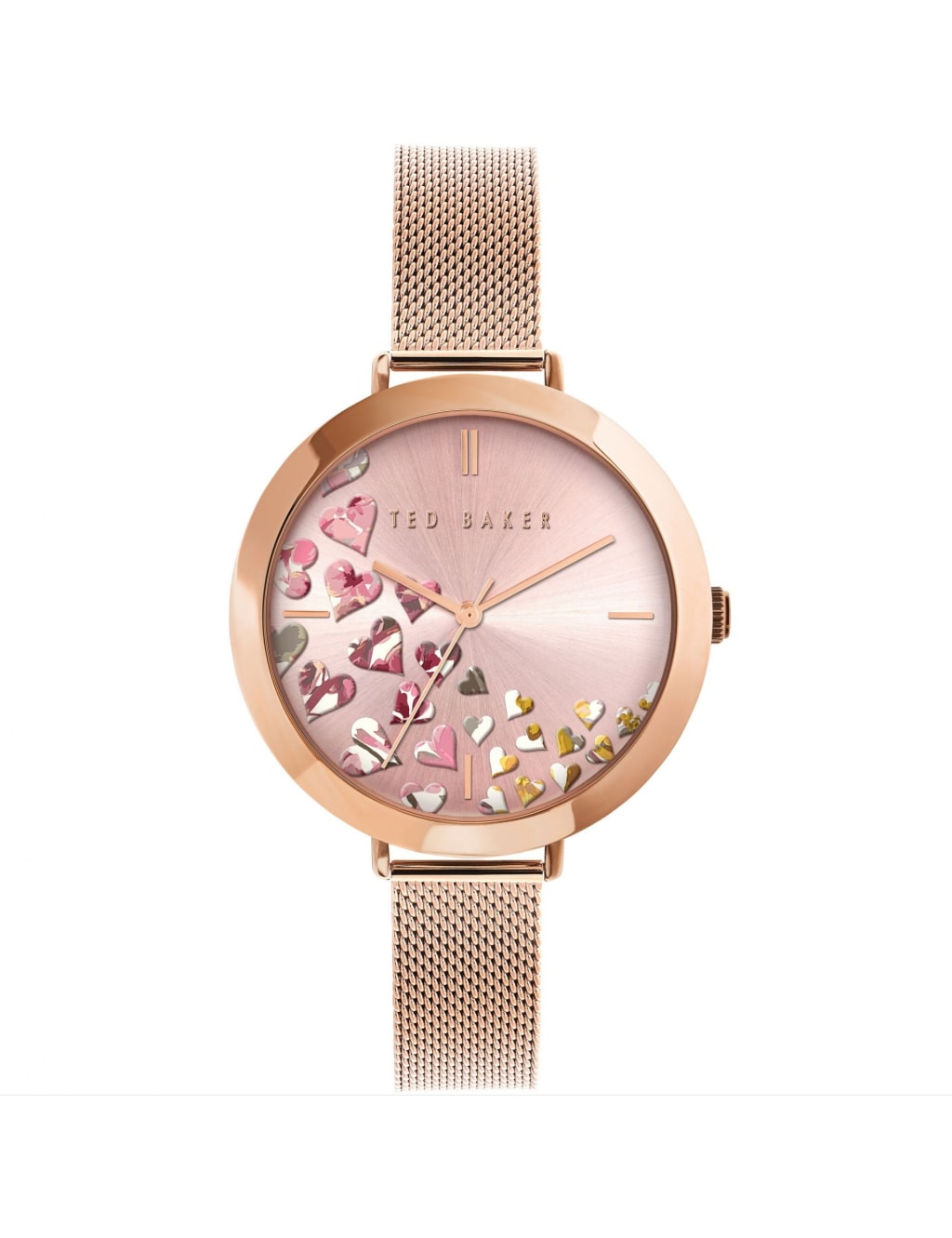 Ted Baker Ammy Hearts Rose Gold Watch image 1