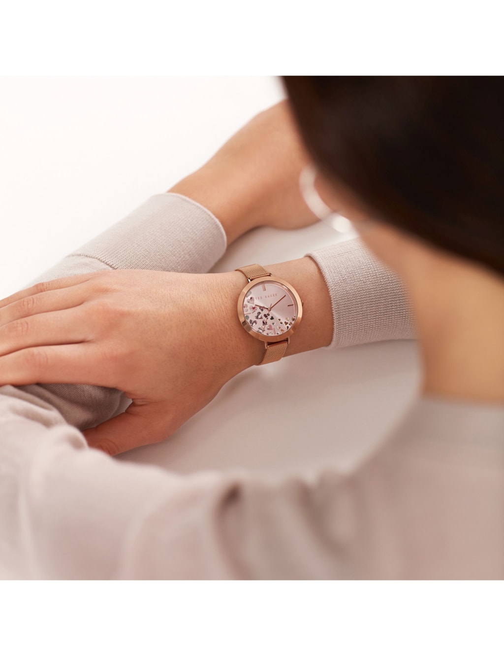 Ted Baker Ammy Hearts Rose Gold Watch image 2
