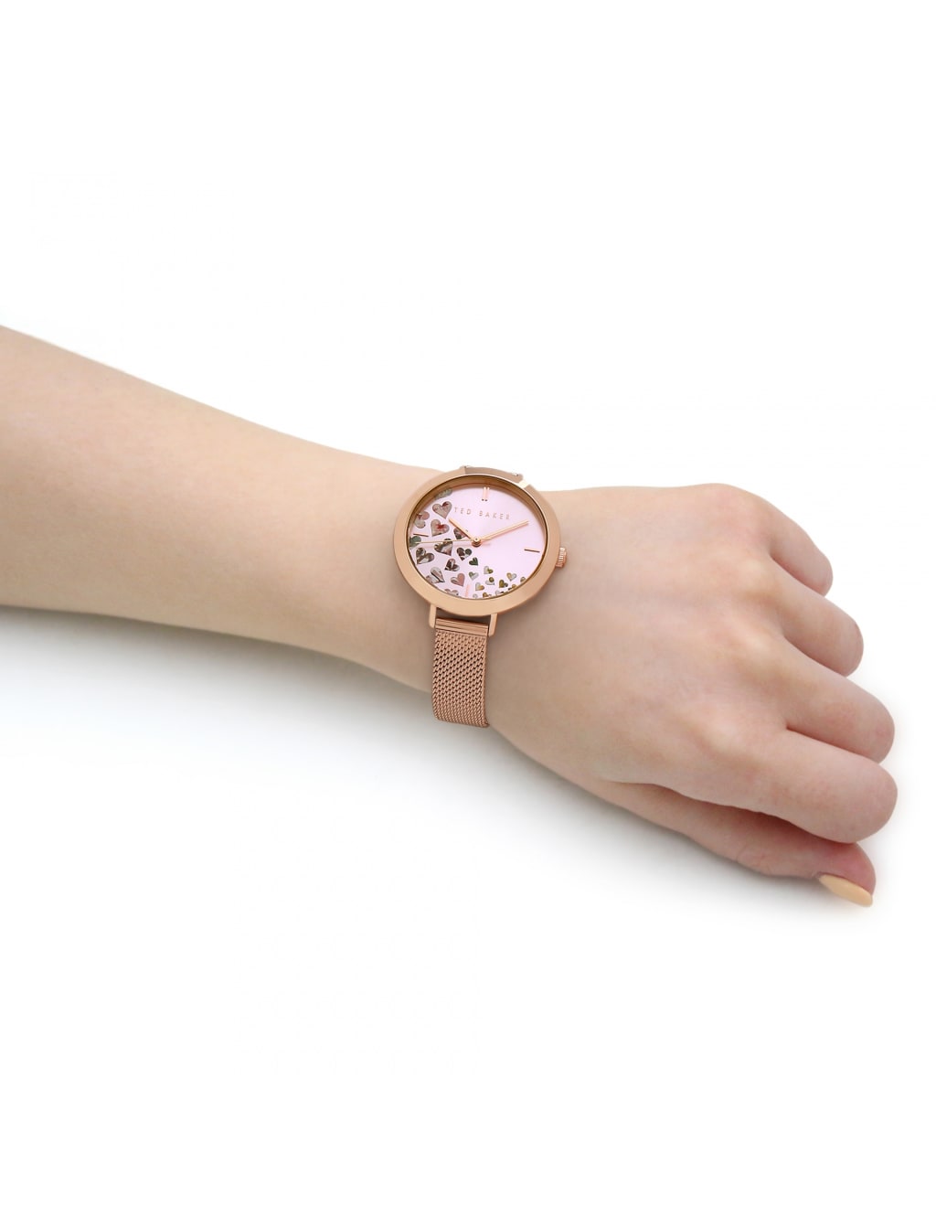 Ted Baker Ammy Hearts Rose Gold Watch image 3