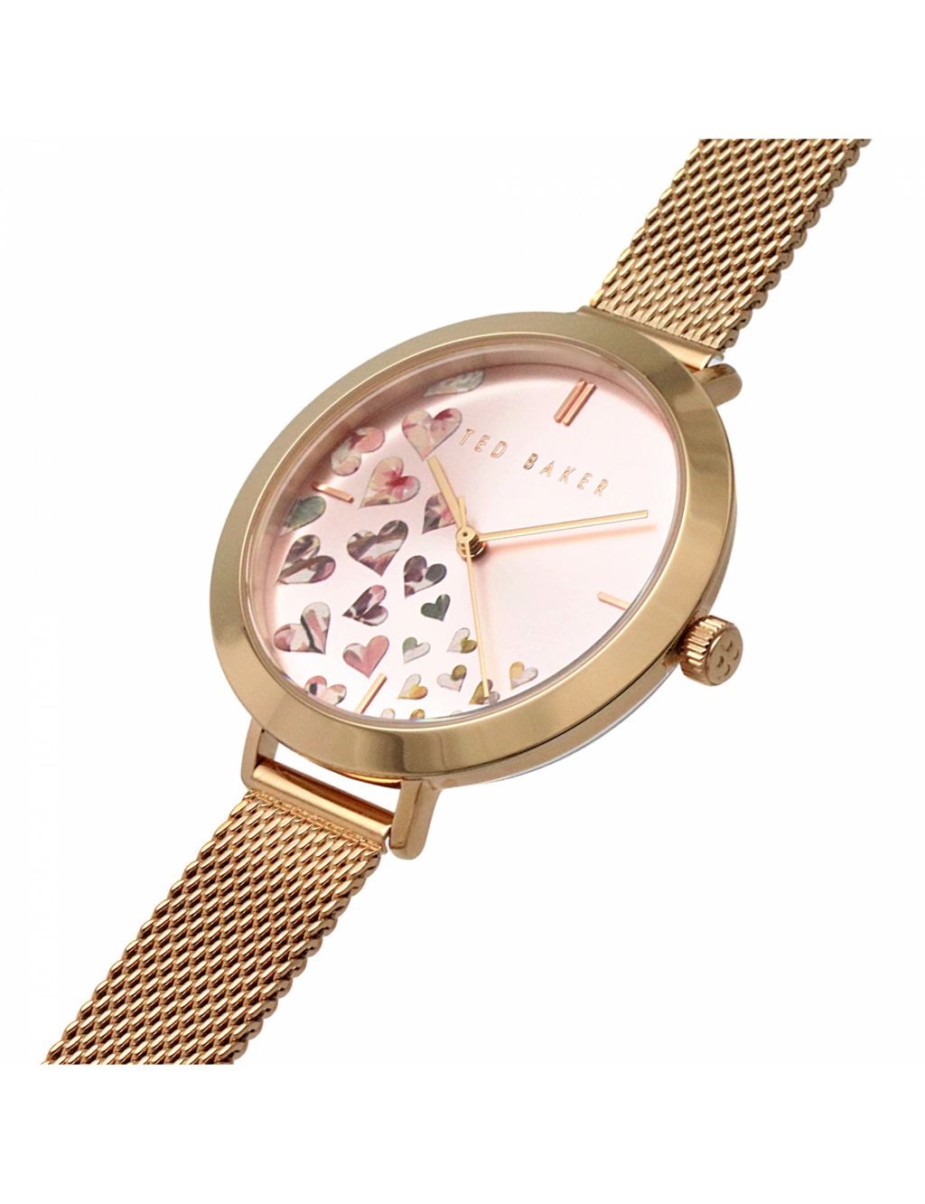 Ted Baker Ammy Hearts Rose Gold Watch image 6
