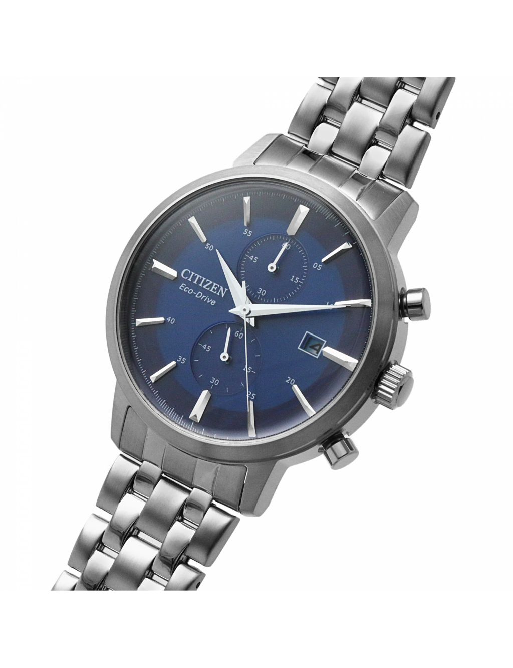 Citizen Twin Eye Stainless Steel Chronograph Watch image 3