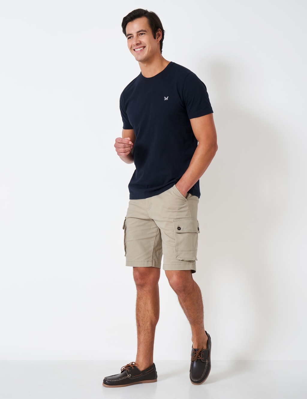 Regular Fit Stretch Cargo Shorts image 1