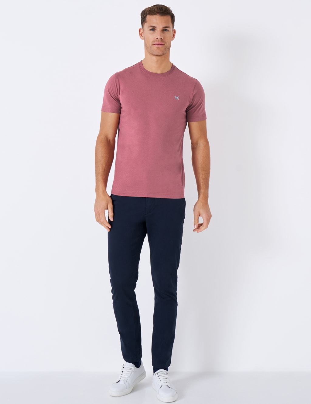Pure Cotton Jersey Crew Neck T-Shirt image 2