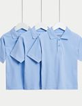 Koszulki polo szkolne unisex odporne na plamy (2–18 lat), 3 szt.