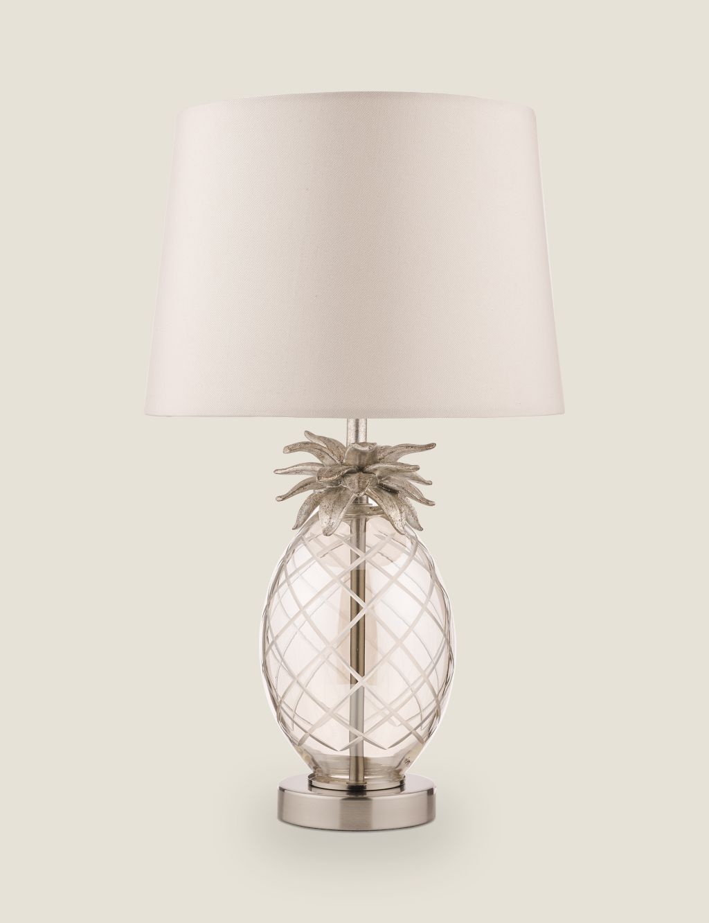 Pineapple Glass Table Lamp
