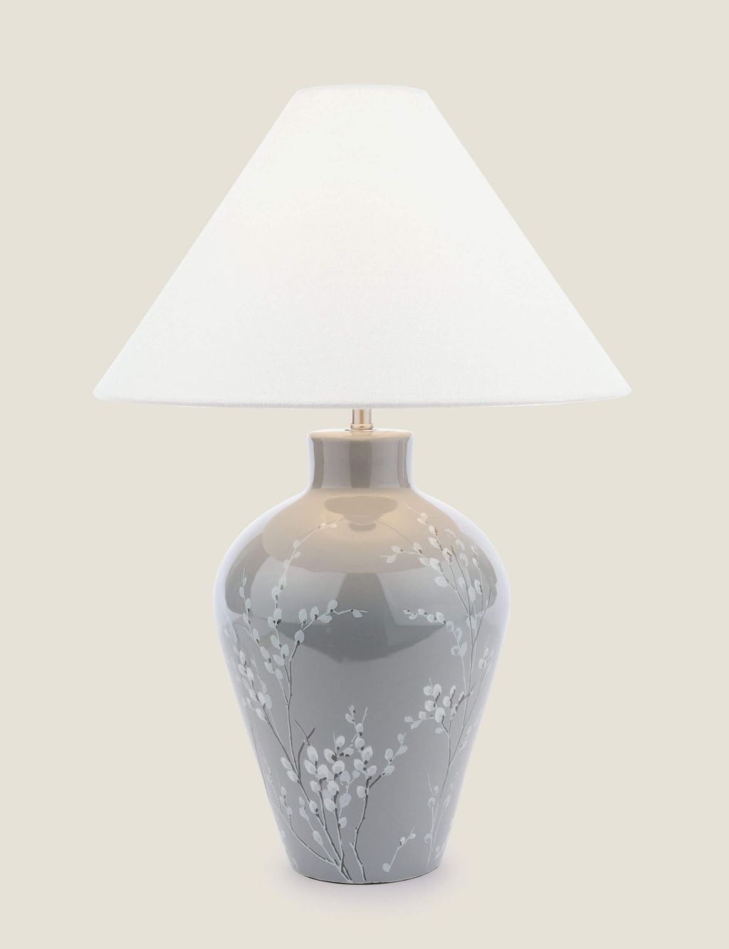 Pussywillow Ceramic Table Lamp