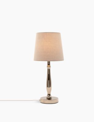 Marks Spencer Laney Table Lamp, Brass Table Lamps For Bedroom