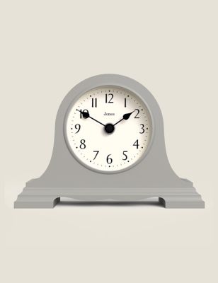 

Jones Clocks Speakeasy Mantel Clock - Grey, Grey