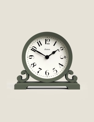 

Jones Clocks Saloon Mantel Clock - Green, Green