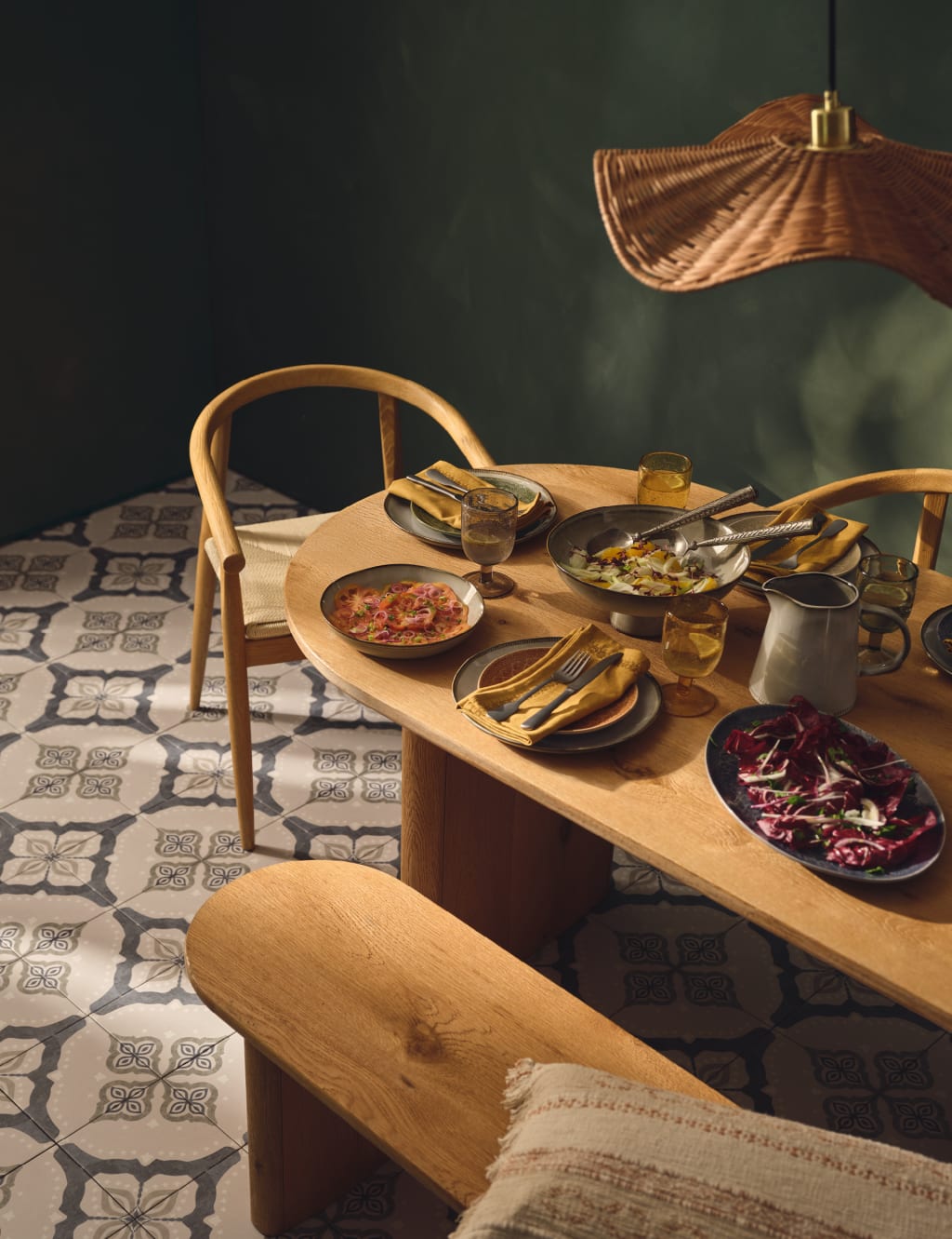 Stoneware Fruit Bowl image 2