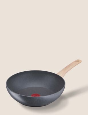 

Tefal Natural Force 28cm Wok - Grey, Grey