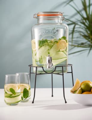 

Kilner 5L Round Drinks Dispenser, No Colour