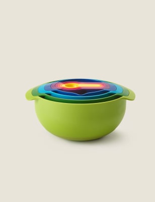 

Joseph Joseph Nest Plus Mixing Bowls & Measuring Cups Set - Multi, Multi