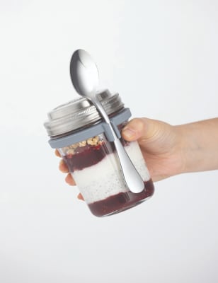 

Kilner Breakfast Jar with Spoon, No Colour