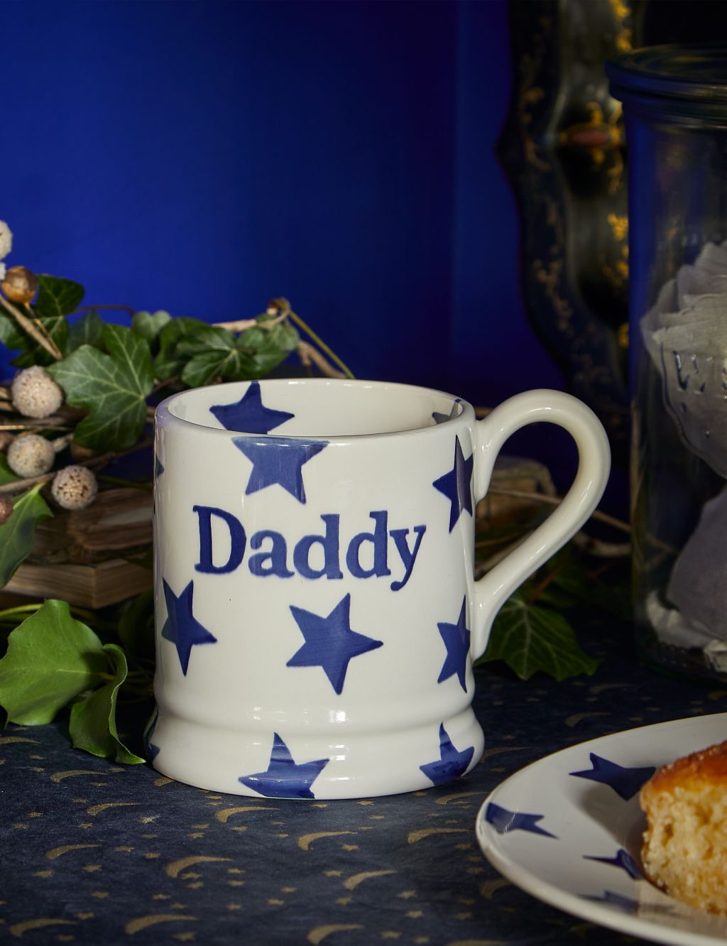 Blue Star Daddy Mug