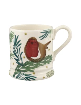 

Emma Bridgewater Spruce Robin Mug - Green Mix, Green Mix