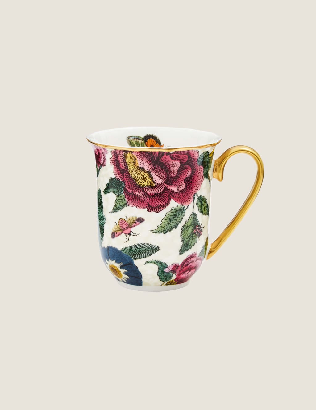 Creatures of Curiousity Floral Mug image 2
