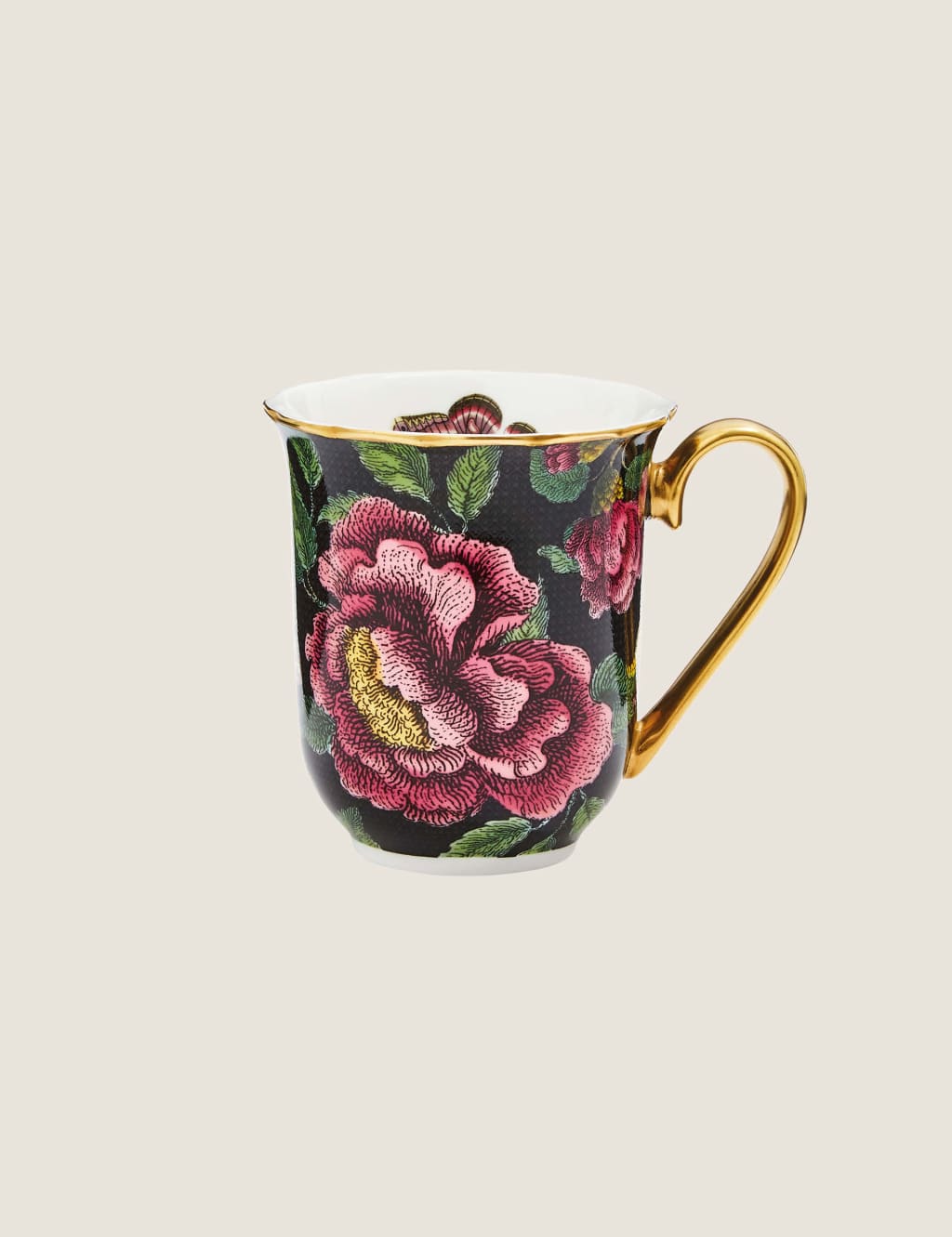 Creatures of Curiousity Floral Mug image 2