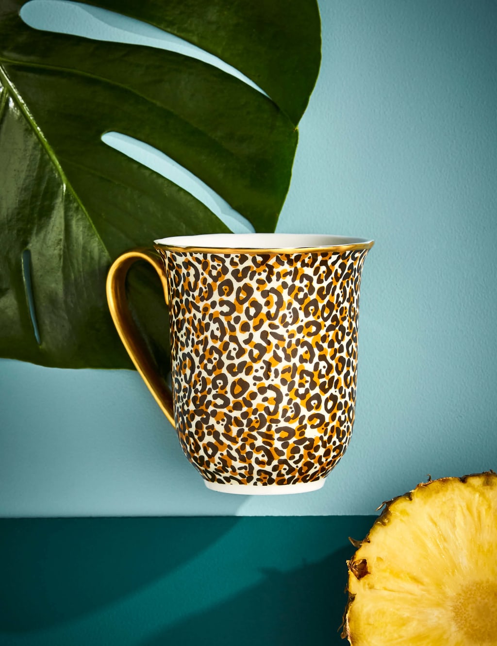 Creatures of Curiosity Leopard Print Mug