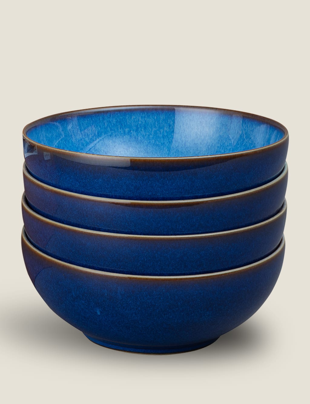 Set of 4 Blue Haze Cereal Bowls image 1