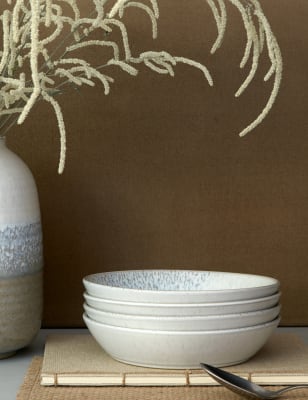 

Denby Kiln - Juego de 4 boles para pasta - Mezcla De Tonos Naturales, Mezcla De Tonos Naturales