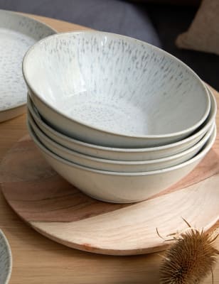 

Denby Set of 4 Kiln Cereal Bowls - Natural Mix, Natural Mix