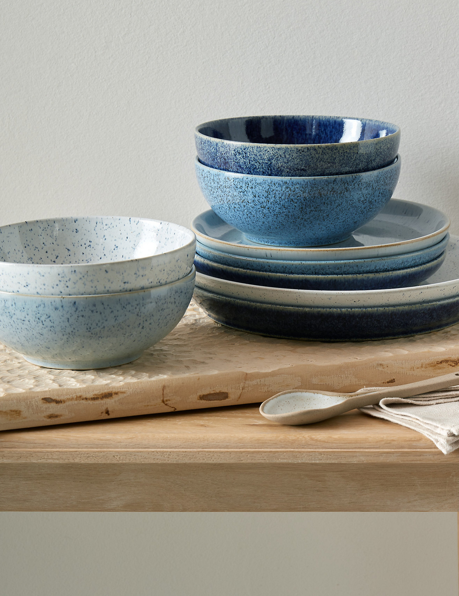 Set of 4 Studio Blue Cereal Bowls