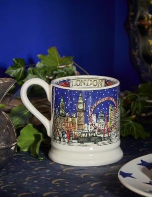 

Emma Bridgewater Tasse mit weihnachtlichem London-Motiv - Mehrfarbig, Mehrfarbig