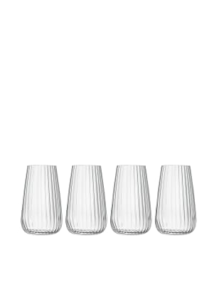 Set of 4 Optica Hi Ball Glasses