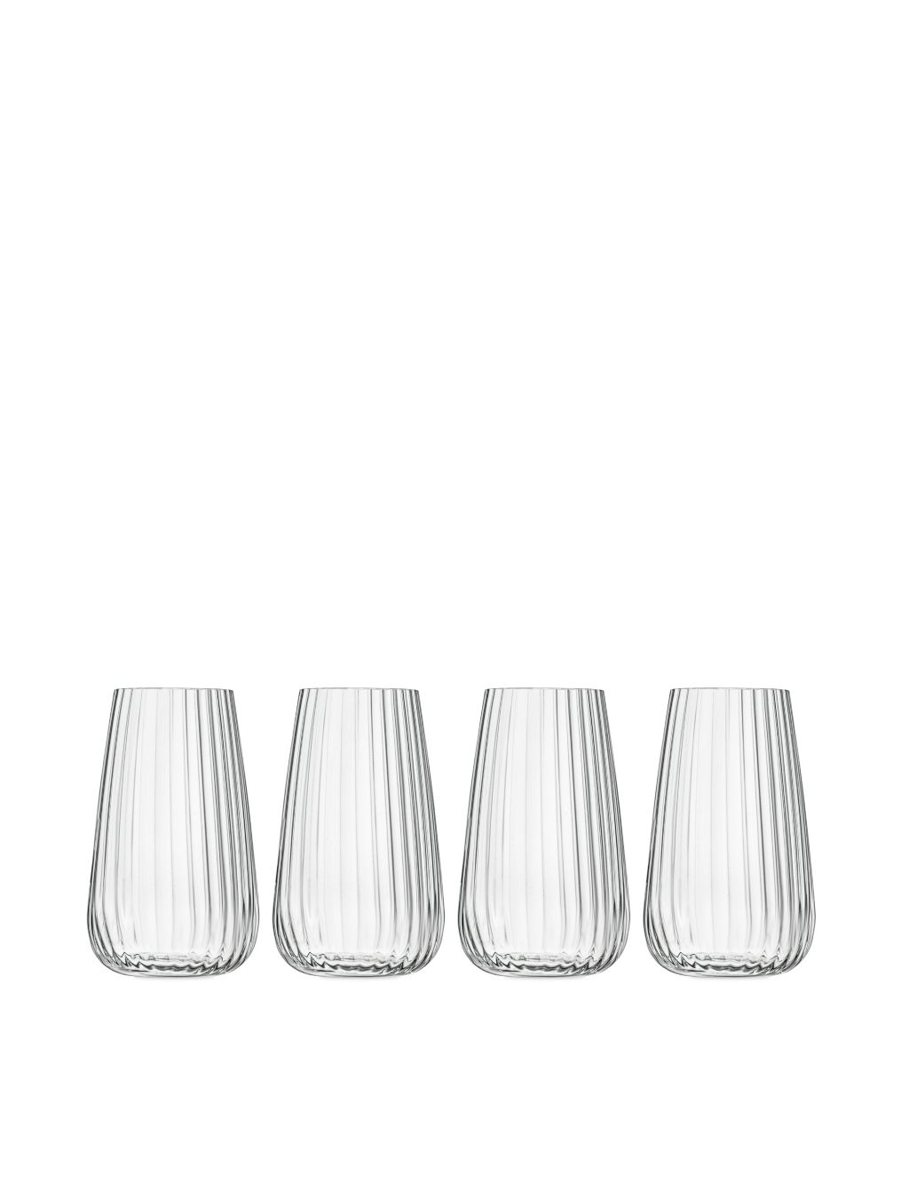 Set of 4 Optica Highball Glasses image 1
