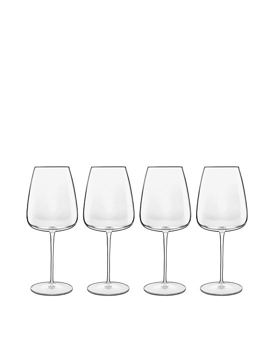 Set of 4 Talismano Red Wine Glasses