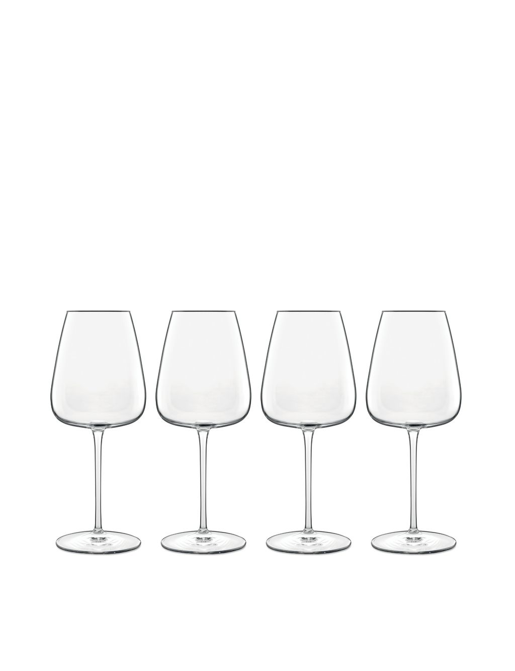 Set of 4 Talismano White Wine Glasses image 1