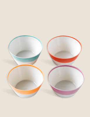 

Royal Doulton Set of 4 1815 Bright Cereal Bowls - Multi, Multi