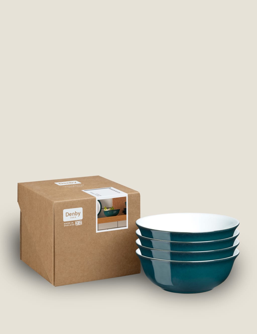 Set of 4 Greenwich Cereal Bowls image 2