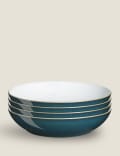 Greenwich&nbsp;– Lot de 4&nbsp;assiettes à pâtes