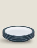 Greenwich&nbsp;– Lot de 4&nbsp;petites assiettes
