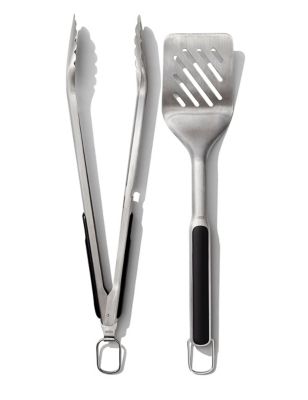 Good Grips Grilling Turner and Tongs Set