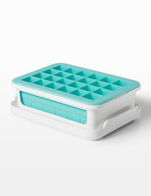 Image of Oxo Good Grips Silicone Ice Cube Tray - Mint, Mint