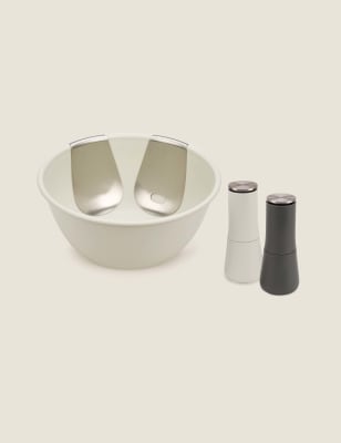 Joseph Joseph Uno Salad Bowl & Mill Set - Multi, Multi